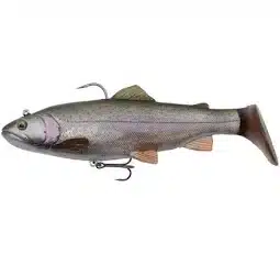 Savage Gear 4D Trout Rattle Shad coloris Rainbow Trout 17cm